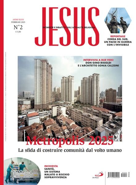 Jesus – Febbraio 2025 Cover