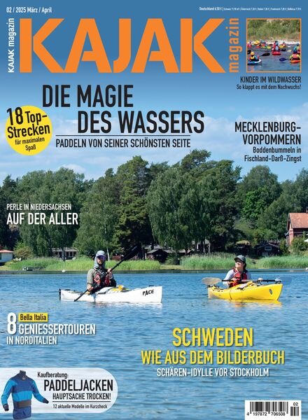 kajak-Magazin – Februar 2025 Cover