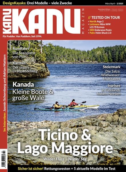 Kanu Magazin – Februar 2025 Cover