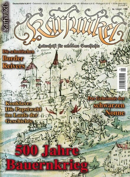 Karfunkel – Nr 1 2025 Cover