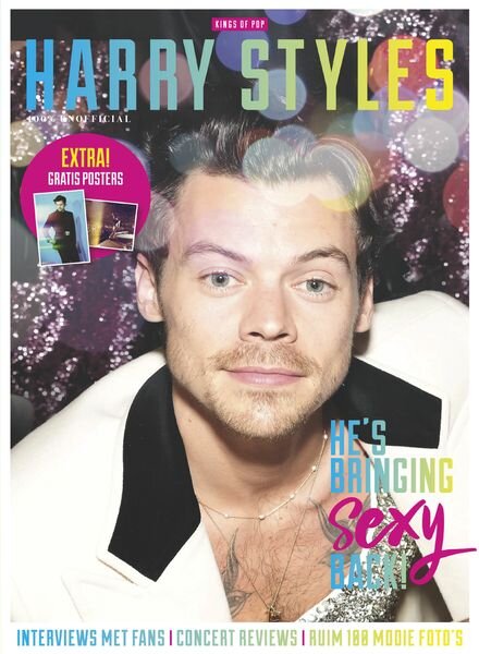 Kings of Pop – Harry Styles – Februari 2025 Cover