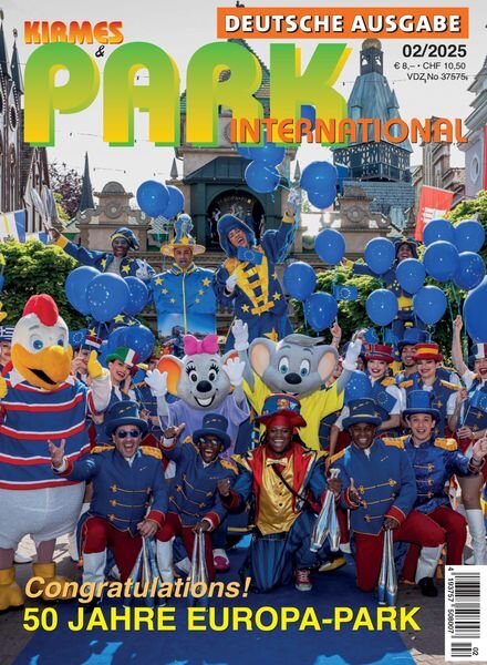 Kirmes & Park International Deutsche Ausgabe – Februar 2025 Cover