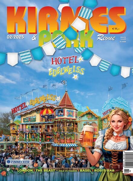 Kirmes & Park Revue – Februar 2025 Cover