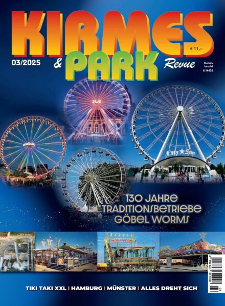 Kirmes & Park Revue – Marz 2025 Cover