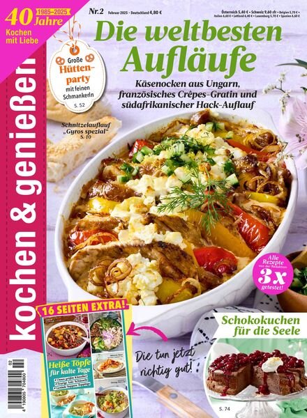 Kochen & Geniessen – 31 Januar 2025 Cover