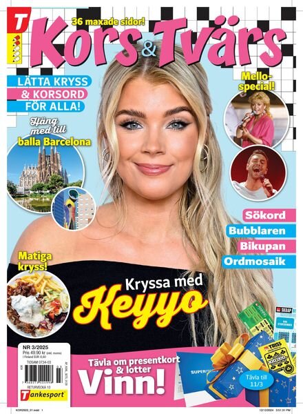 Kors & Tvars – Februari 2025 Cover