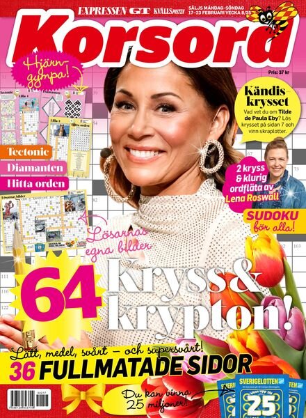 Korsord – 17 Februari 2025 Cover