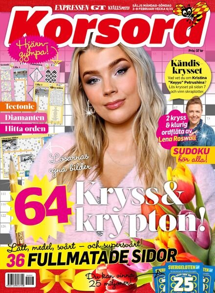 Korsord – 3 Februari 2025 Cover