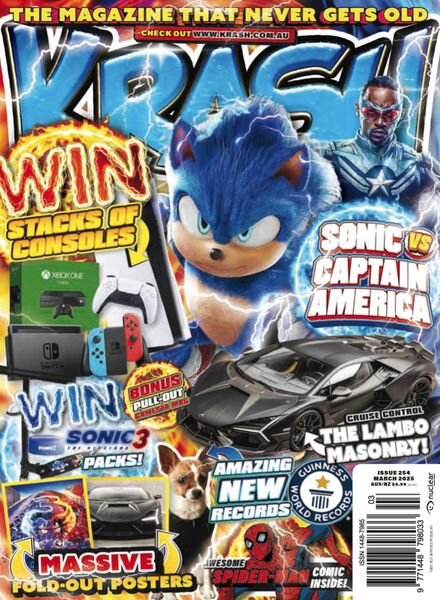 Krash – March 2025 Cover