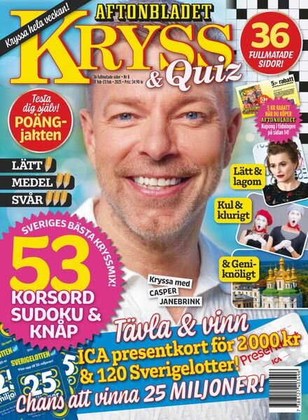 Kryss & Quiz – 17 Februari 2025 Cover