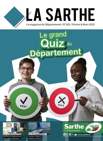 La Sarthe – Fevrier-Mars 2025 Cover