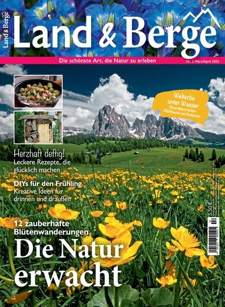 Land & Berge – Februar 2025 Cover