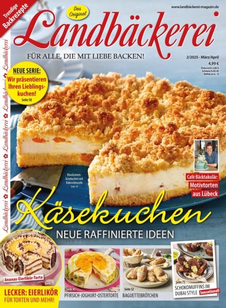 Landbackerei – Marz-April 2025 Cover