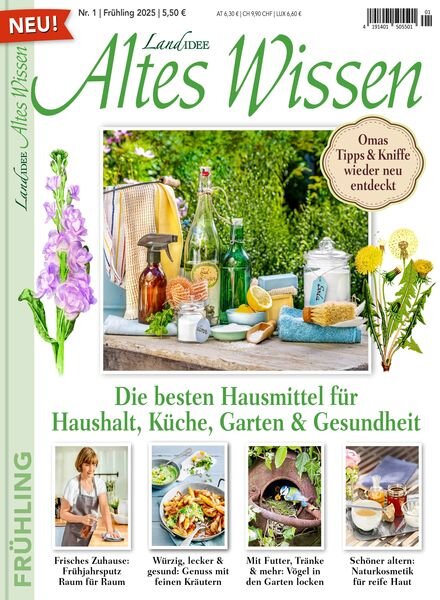 LandIDEE Altes Wissen – Fruhling 2025 Cover