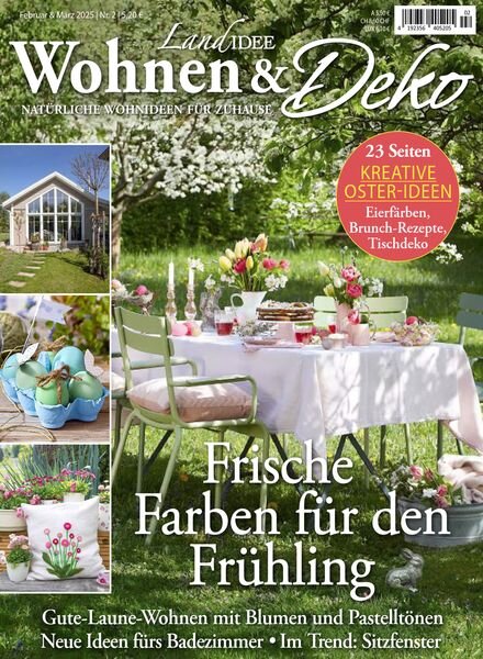 LandIDEE Wohnen & Deko – Februar-Marz 2025 Cover