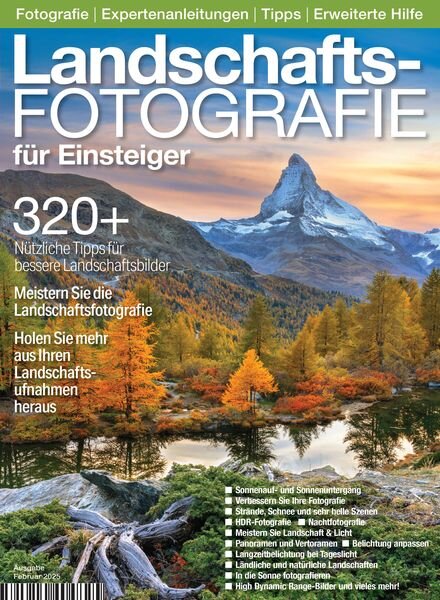 Landschaftsfotografie fur Einsteiger – Februar 2025 Cover