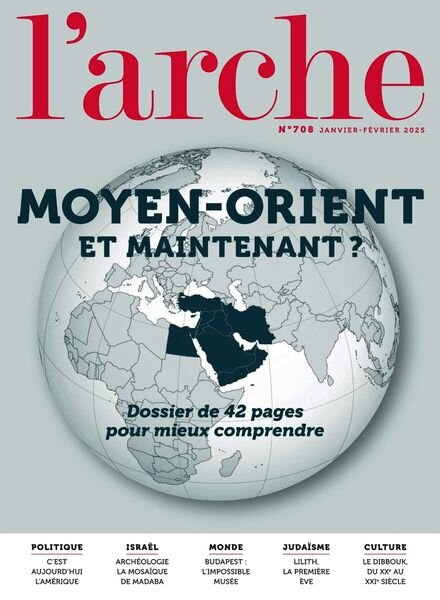 L’Arche – Janvier-Fevrier 2025 Cover