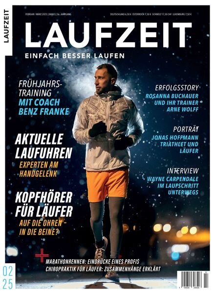 Laufzeit – Februar-Marz 2025 Cover
