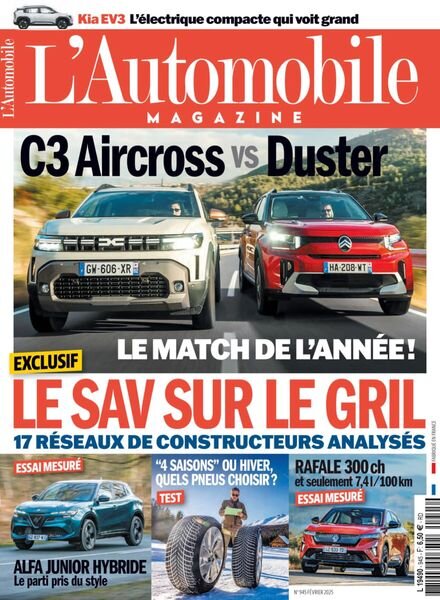 L’Automobile Magazine – Fevrier 2025 Cover