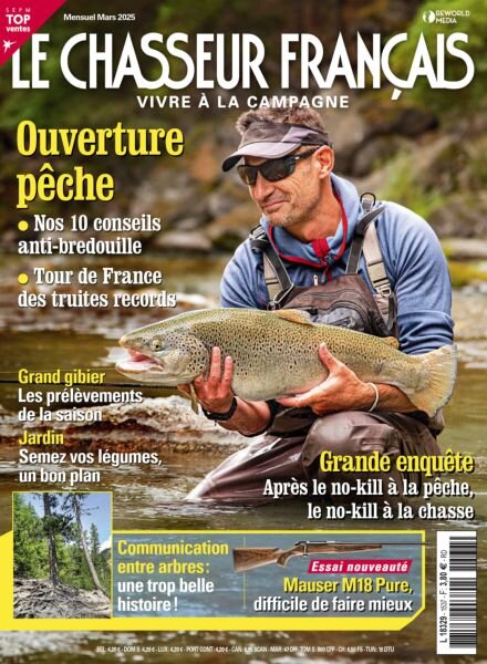 Le Chasseur Francais – Mars 2025 Cover