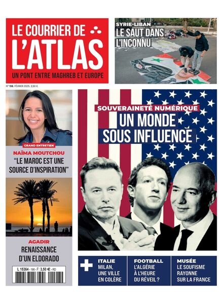 Le Courrier de l’Atlas – Fevrier 2025 Cover