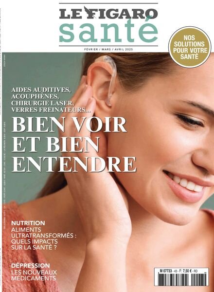 Le Figaro Sante – Fevrier-Avril 2025 Cover