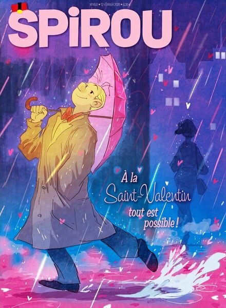 Le Journal de Spirou – 12 Fevrier 2025 Cover