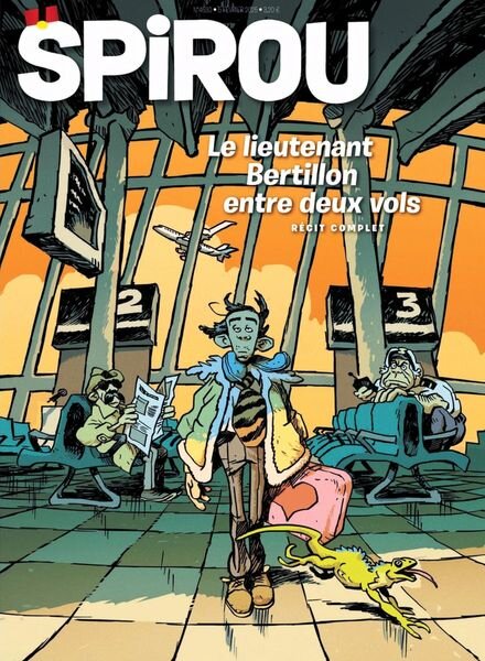 Le Journal de Spirou – 5 Fevrier 2025 Cover