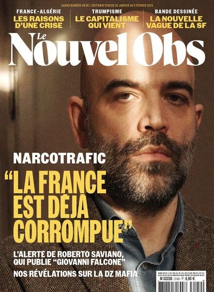 Le Nouvel Obs – 30 Janvier 2025 Cover