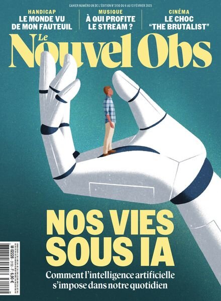 Le Nouvel Obs – 6 Fevrier 2025 Cover