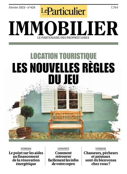 Le Particulier Immobilier – Fevrier 2025 Cover