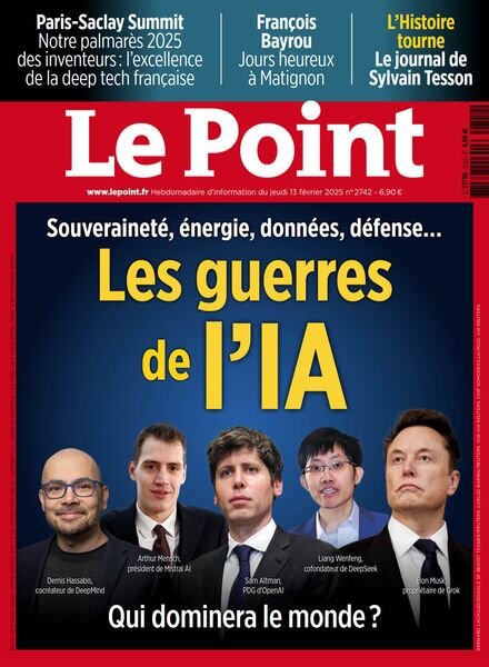 Le Point – 13 Fevrier 2025 Cover