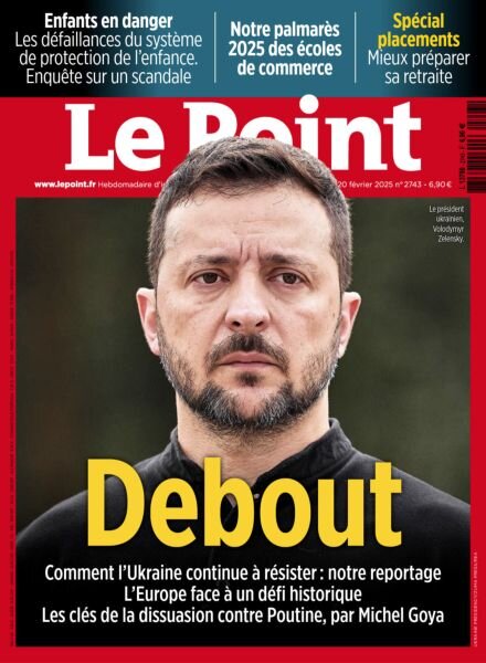 Le Point – 20 Fevrier 2025 Cover