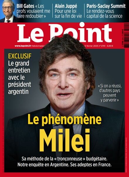 Le Point – 6 Fevrier 2025 Cover