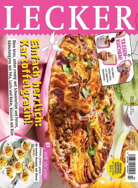 Lecker – Februar 2025 Cover