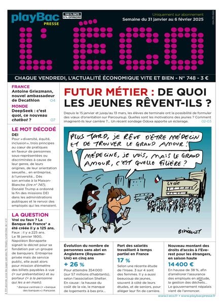 L’eCO – 31 Janvier 2025 Cover