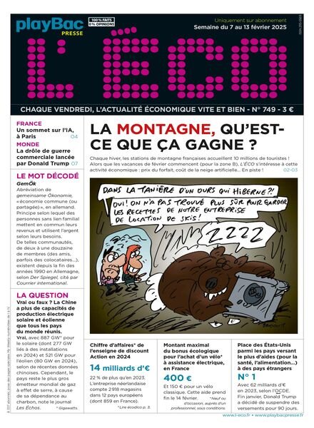 L’eCO – 7 Fevrier 2025 Cover