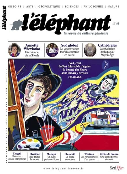 L’elephant – Hiver 2025 Cover