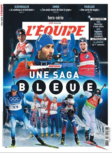 L’Equipe – Hors-Serie – Fevrier 2025 Cover