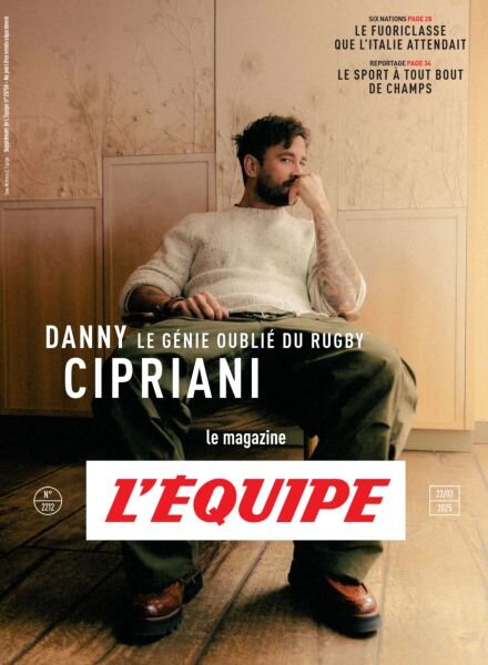 L’Equipe Magazine – 22 Fevrier 2025 Cover