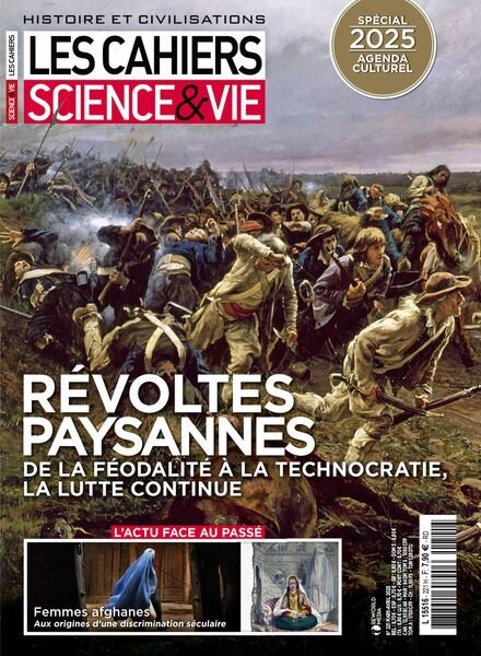 Les Cahiers de Science & Vie – Mars-Avril 2025 Cover