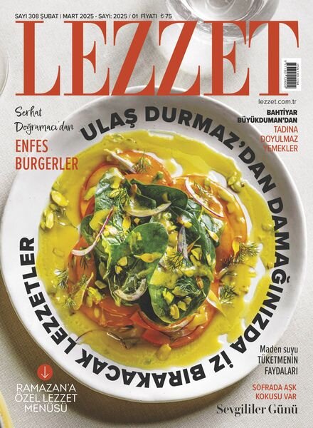 Lezzet – Subat 2025 Cover