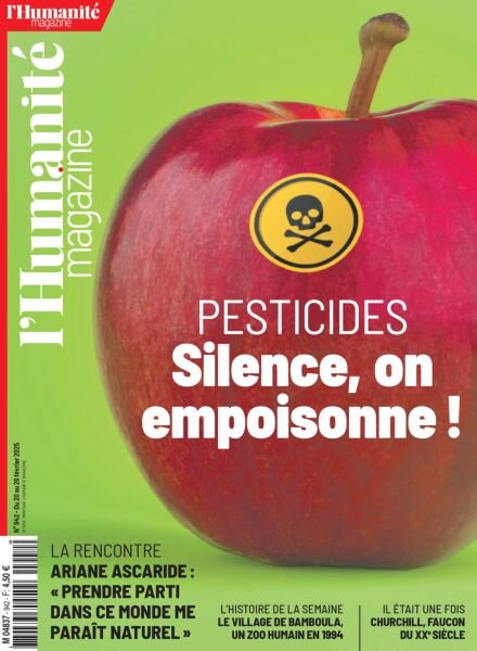 L’Humanite Magazine – 20 Fevrier 2025 Cover