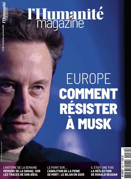 L’Humanite Magazine – 30 Janvier 2025 Cover