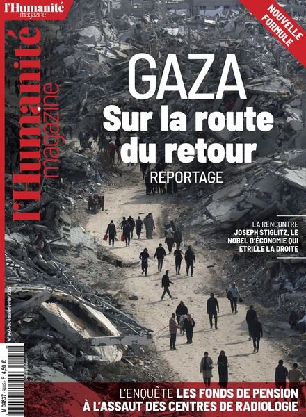 L’Humanite Magazine – 6 Fevrier 2025 Cover