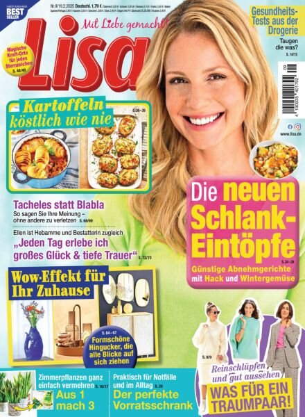 Lisa – 18 Februar 2025 Cover
