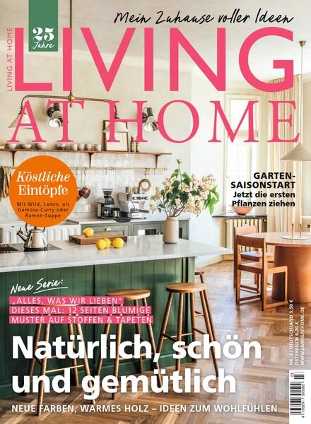Living at Home – Marz 2025 Cover
