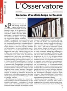 L’Osservatore – 8 Febbraio 2025