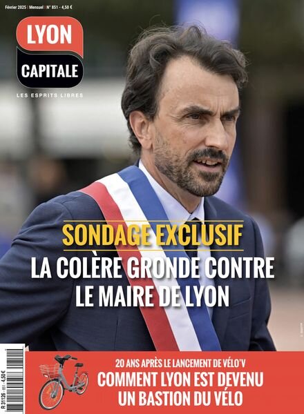 Lyon Capitale – Fevrier 2025 Cover