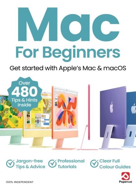 Mac for Beginners – February 2025 Cover